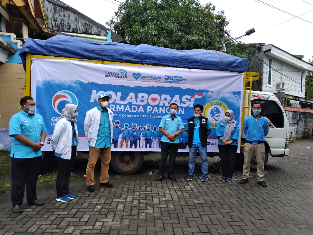 Partai Gelora Lepas Armada Pangan Untuk Bencana