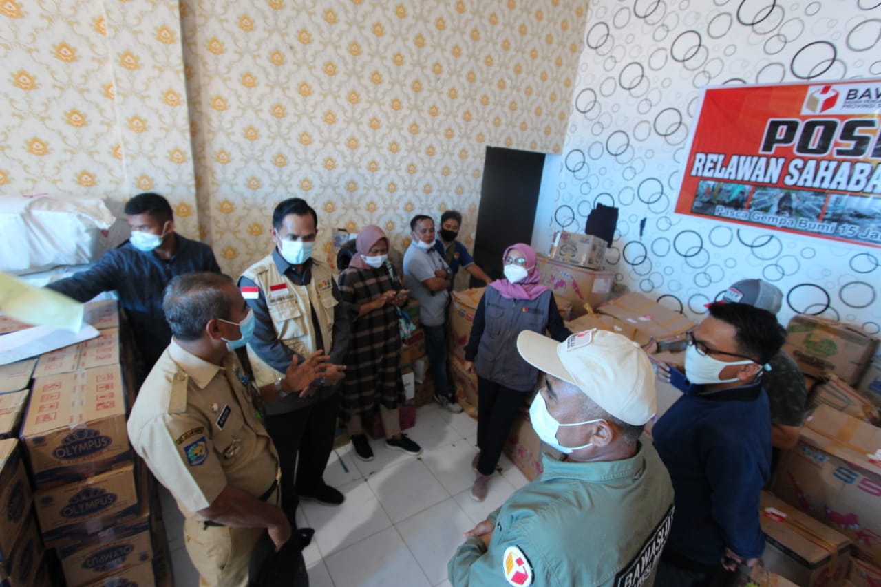 Bawaslu RI Juga Bawa Bantuan ke Sulbar