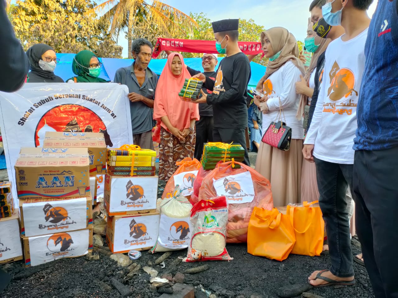 Kopjus Berbagi Korban Kebakaran