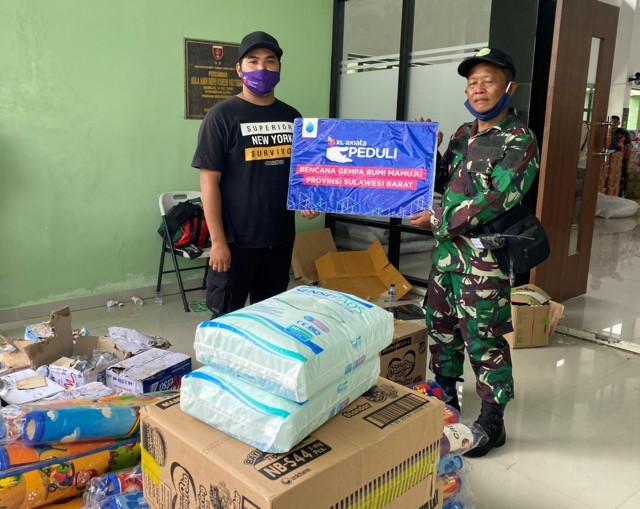 XL Salurkan Bantuan dan Buka Layanan Gratis