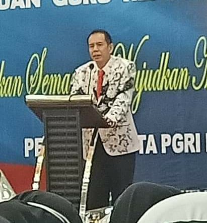 Ketua PGRI Siap Divaksinasi Pertama