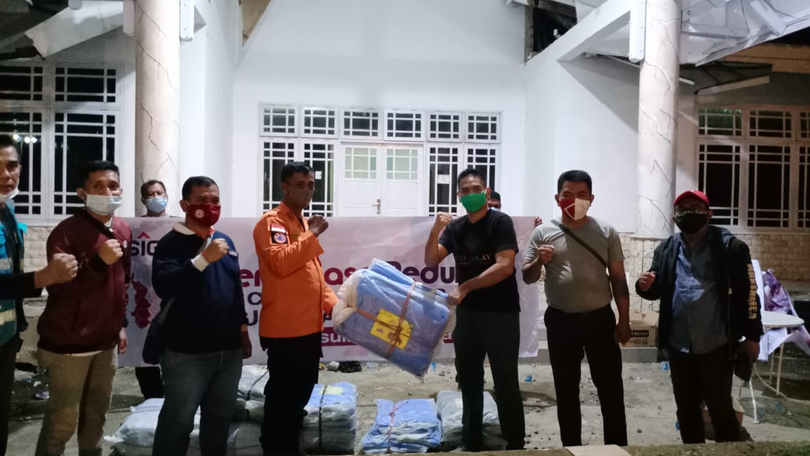 Tanggap Bencana Gempa Bumi di Sulbar, Semen Tonasa Peduli Kirim Bantuan untuk Korban