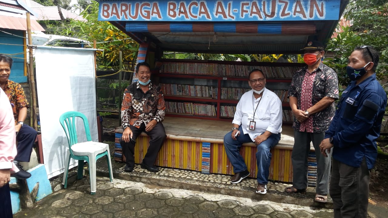 Kadis Perpustakaan Sulsel Tinjau Perpustakaan Desa Gunung Silanu