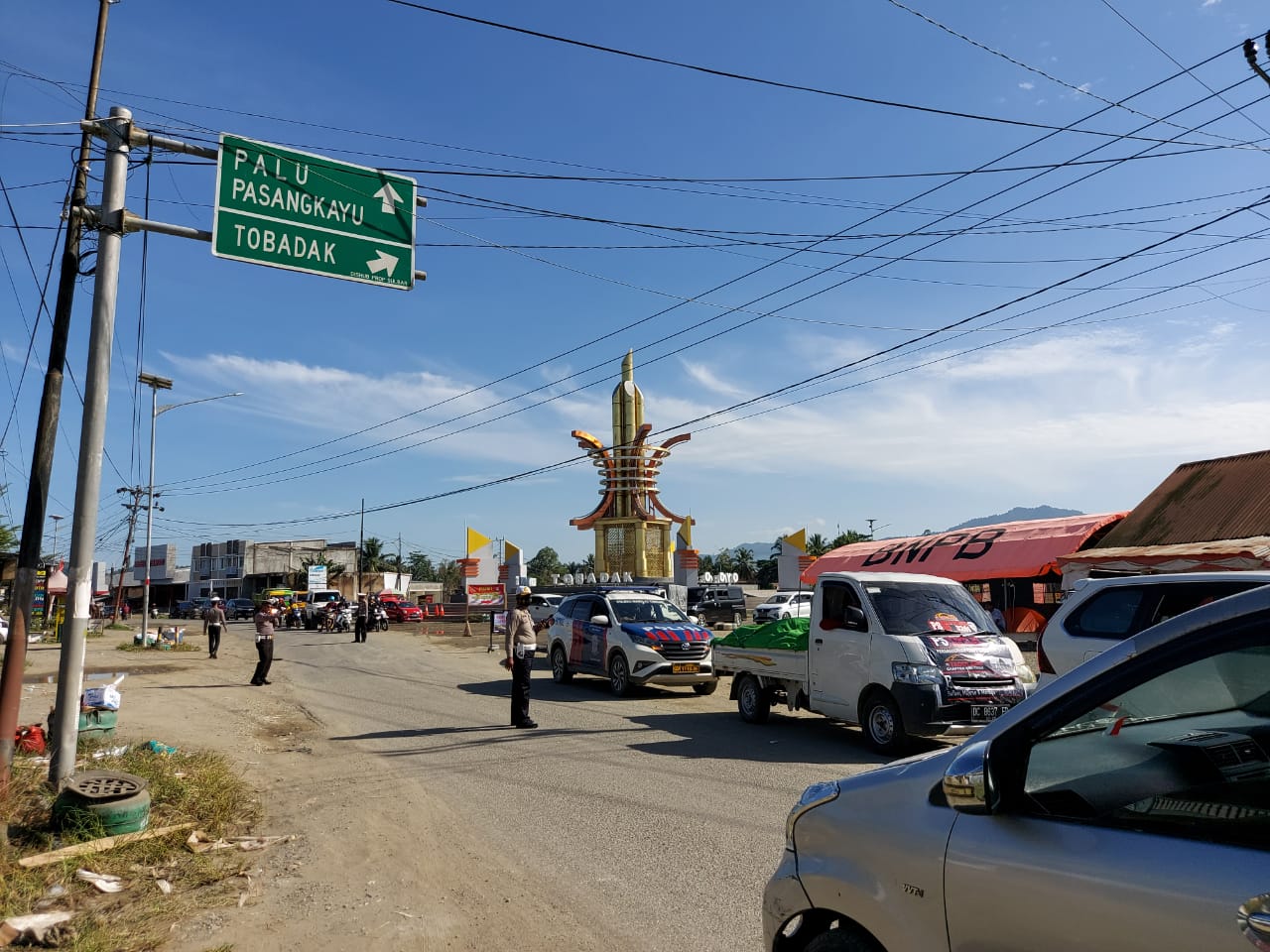 Antisipasi Penjarahan  Polres Mateng Kawal Bantuan