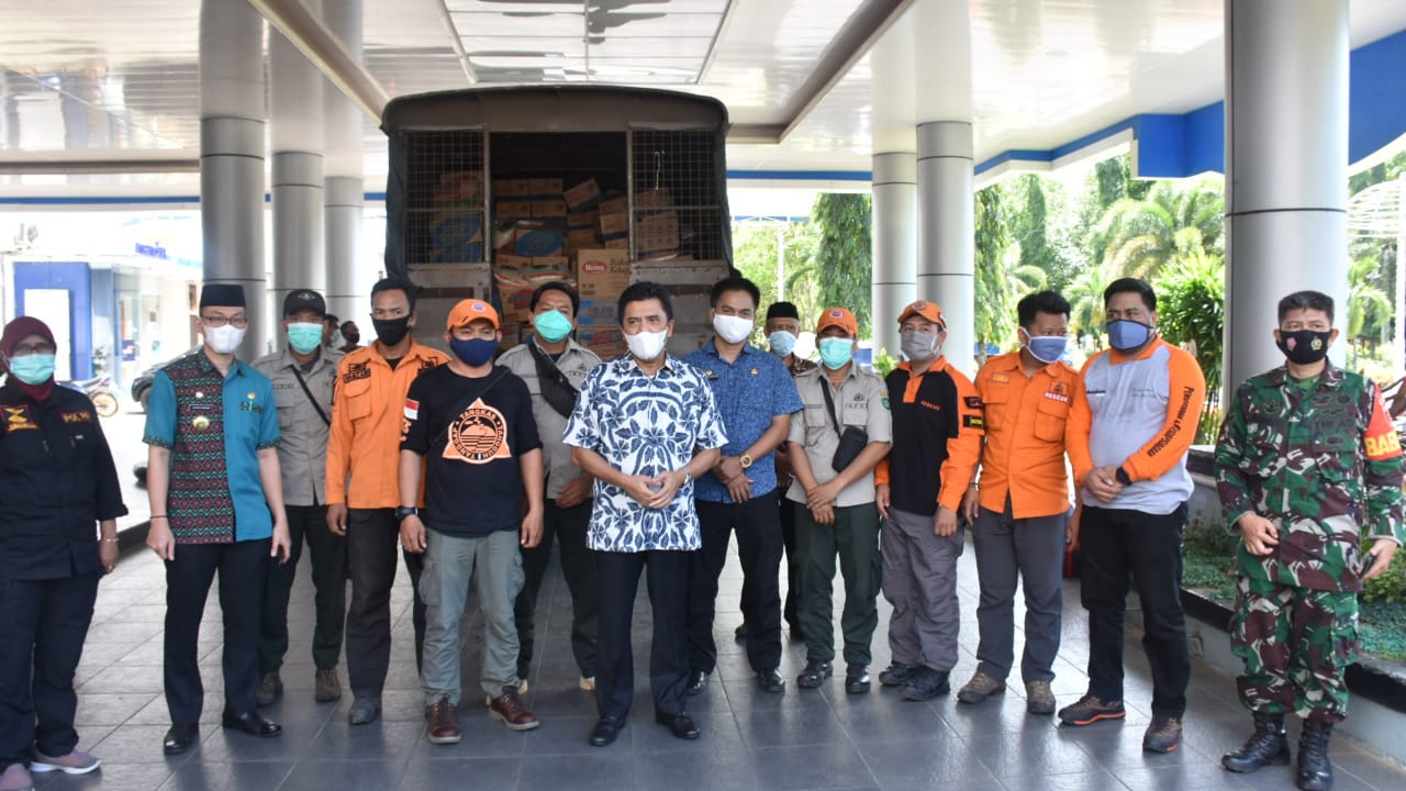 Maros Kirimkan Logistik ke Mamuju dan Majene