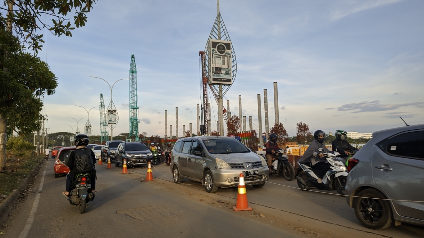 Kontraktor Pedestrian Tanjung Bunga Ditarget