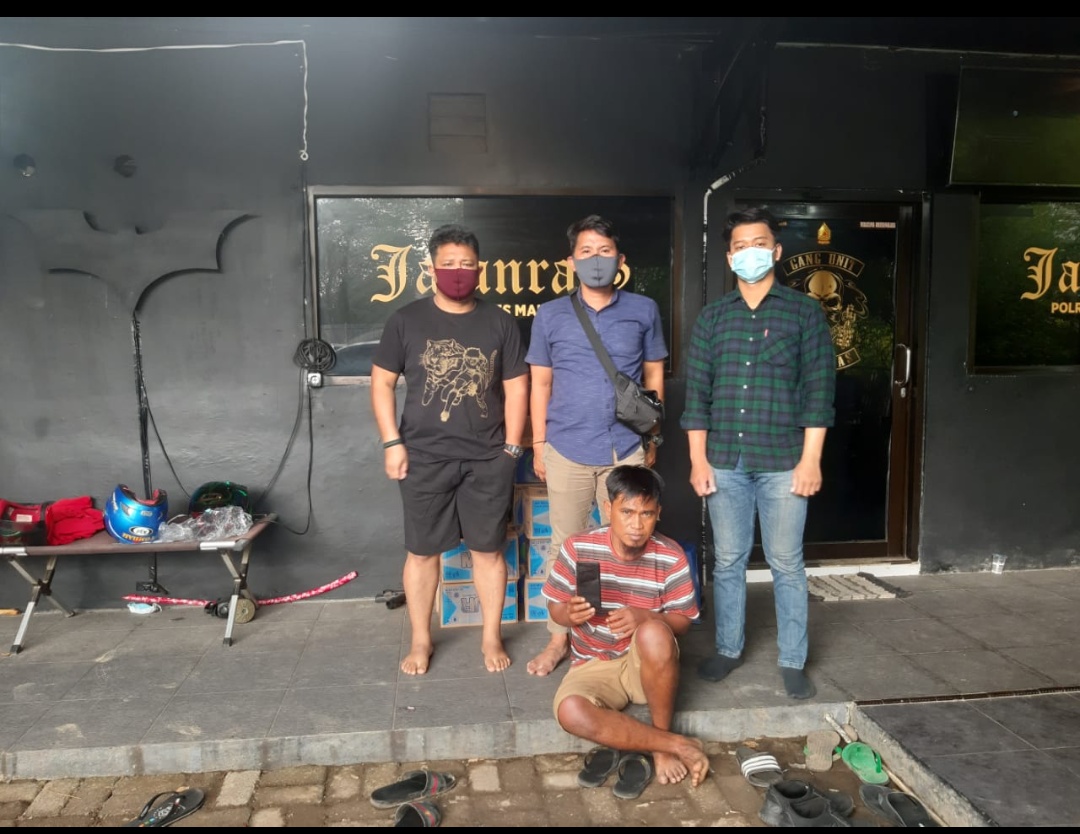 Curi Gawai, Residivis Pemakai Sabu Diamankan
