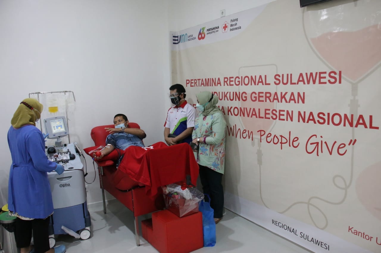 Pertamina Laksanakan Donor Plasma