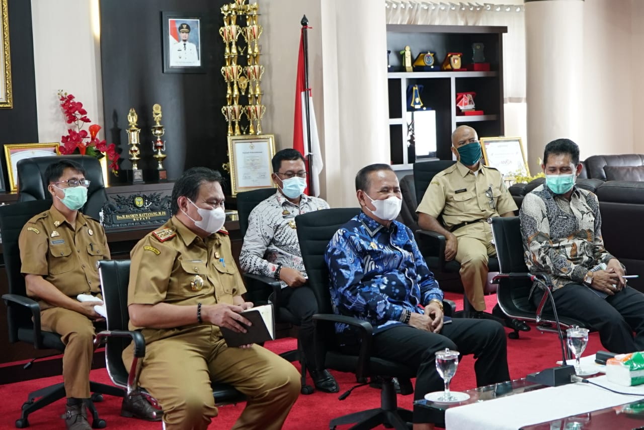 Basmin Bahas Pertanian Bersama Mentan