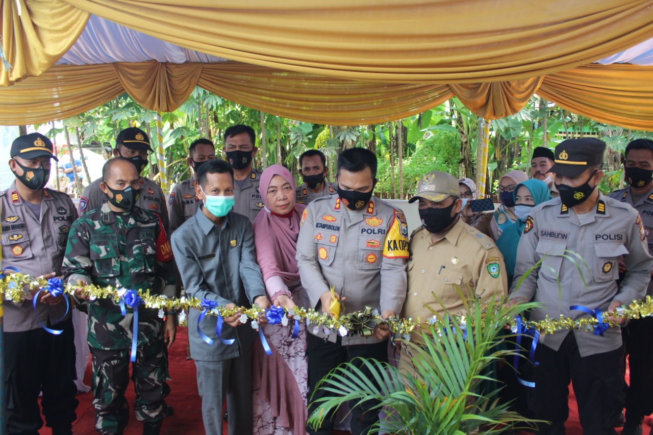 Kapolres Resmikan Rumah Kantor Bhabinkamtibmas