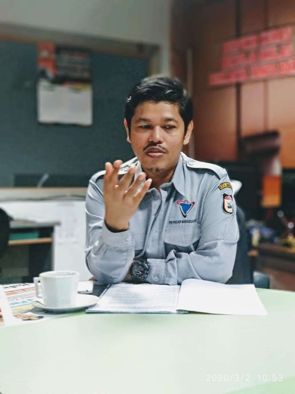 PD Pasar Intensif Sosialisasi 3M