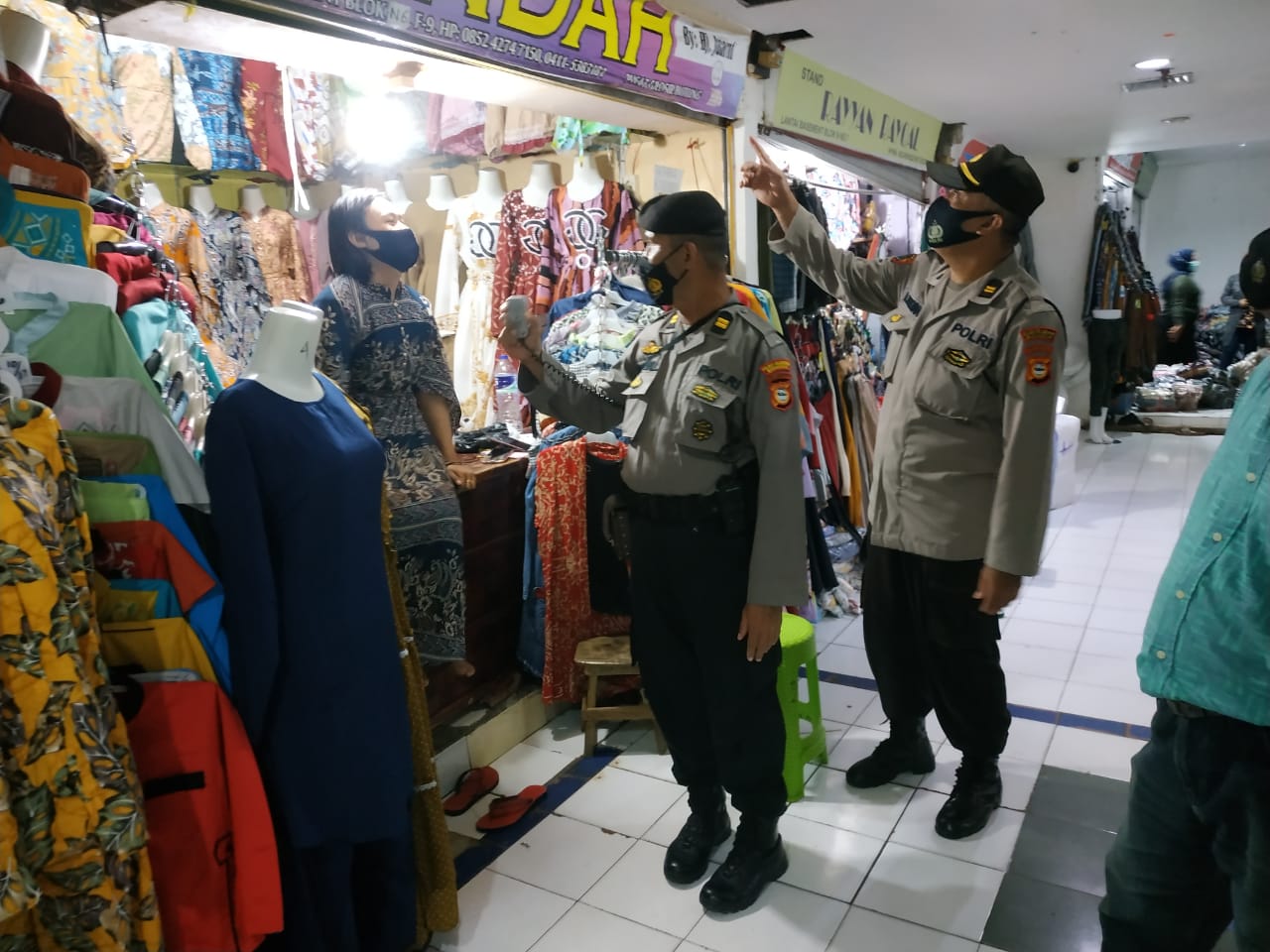 Tingkatkan Operasi Yustisi, Polres Pelabuhan Makassar Ingatkan Soal Masker