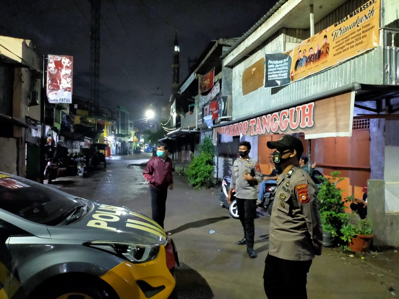 Antisipasi Perang Kelompok, Polres Pelabuhan Makassar Tingkatkan Patroli Malam
