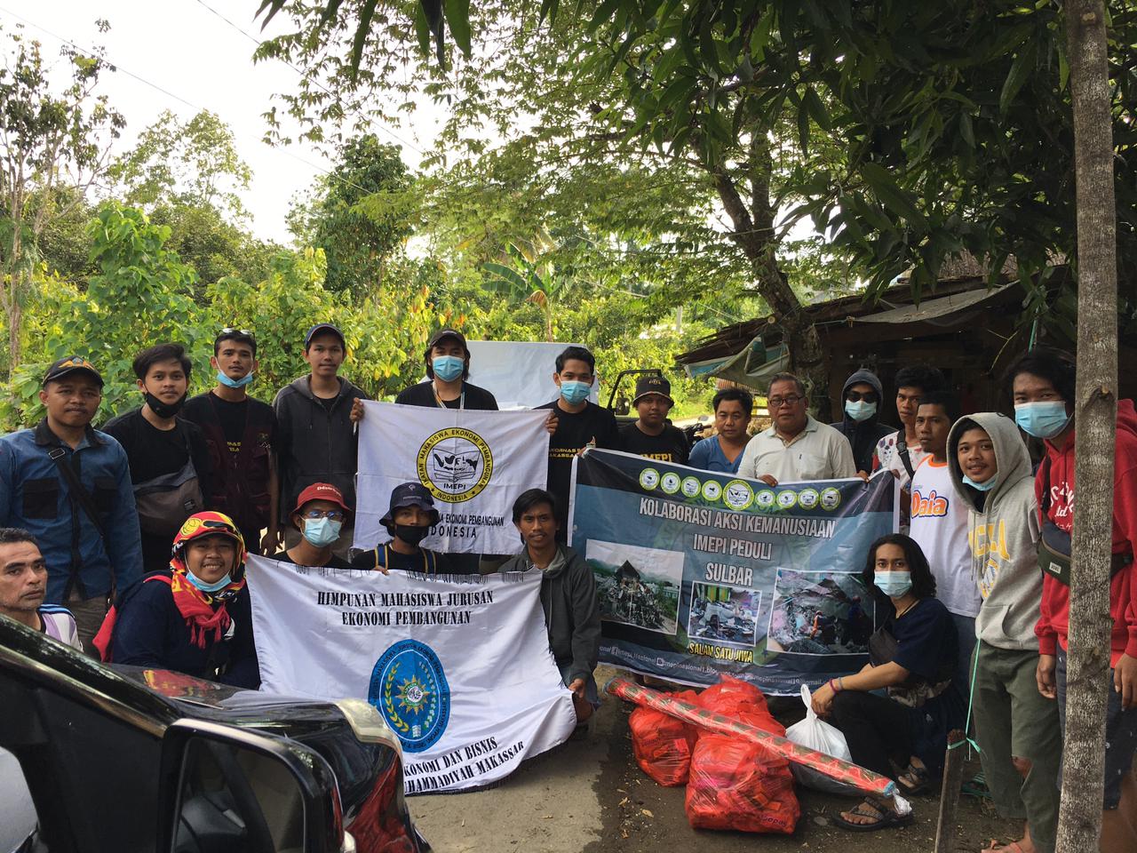 IMEPI Kirim Relawan dan Bantuan ke Mamuju