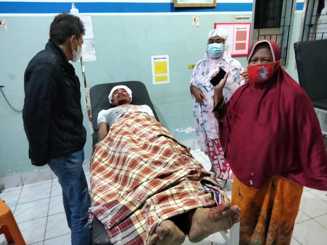 Seorang PNS di Bone Dibacok OTK