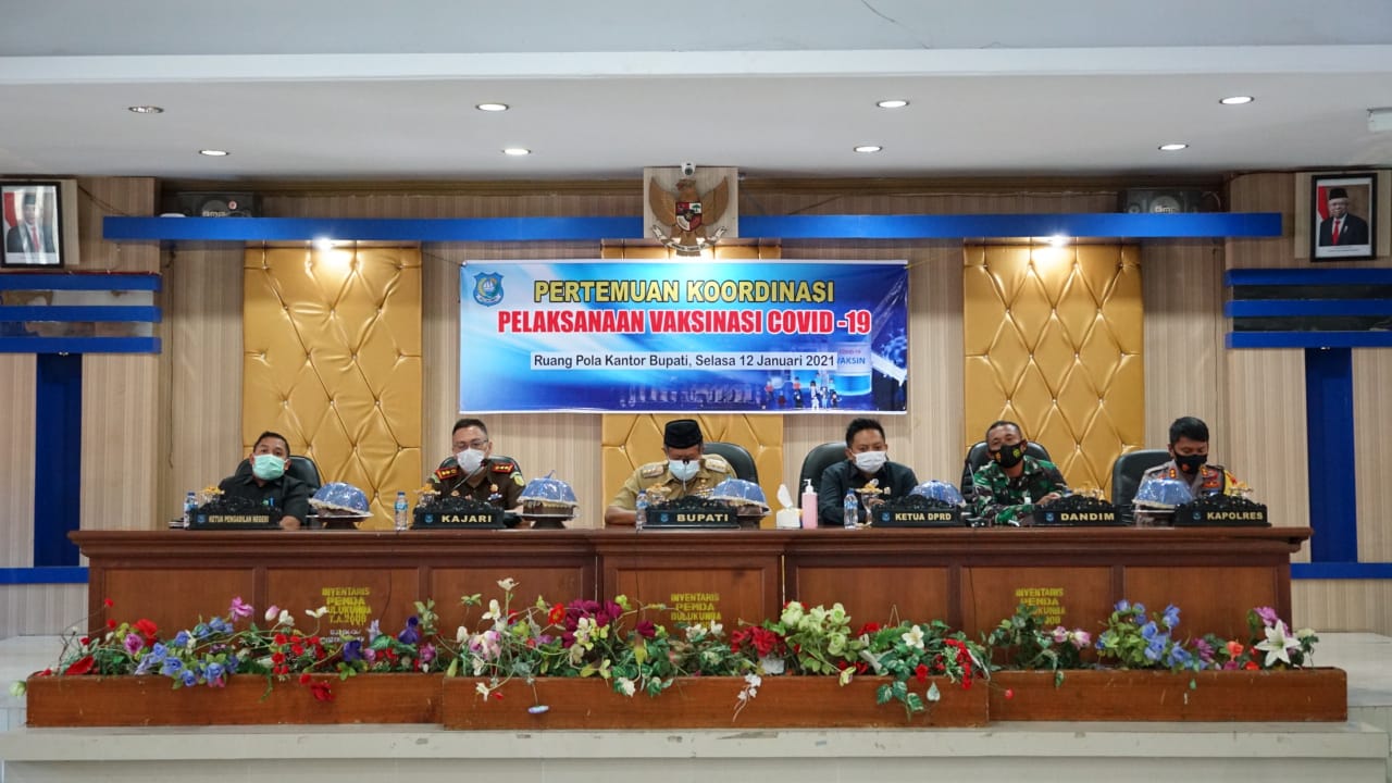 Pemkab Gelar Rakor Persiapan Vaksinasi