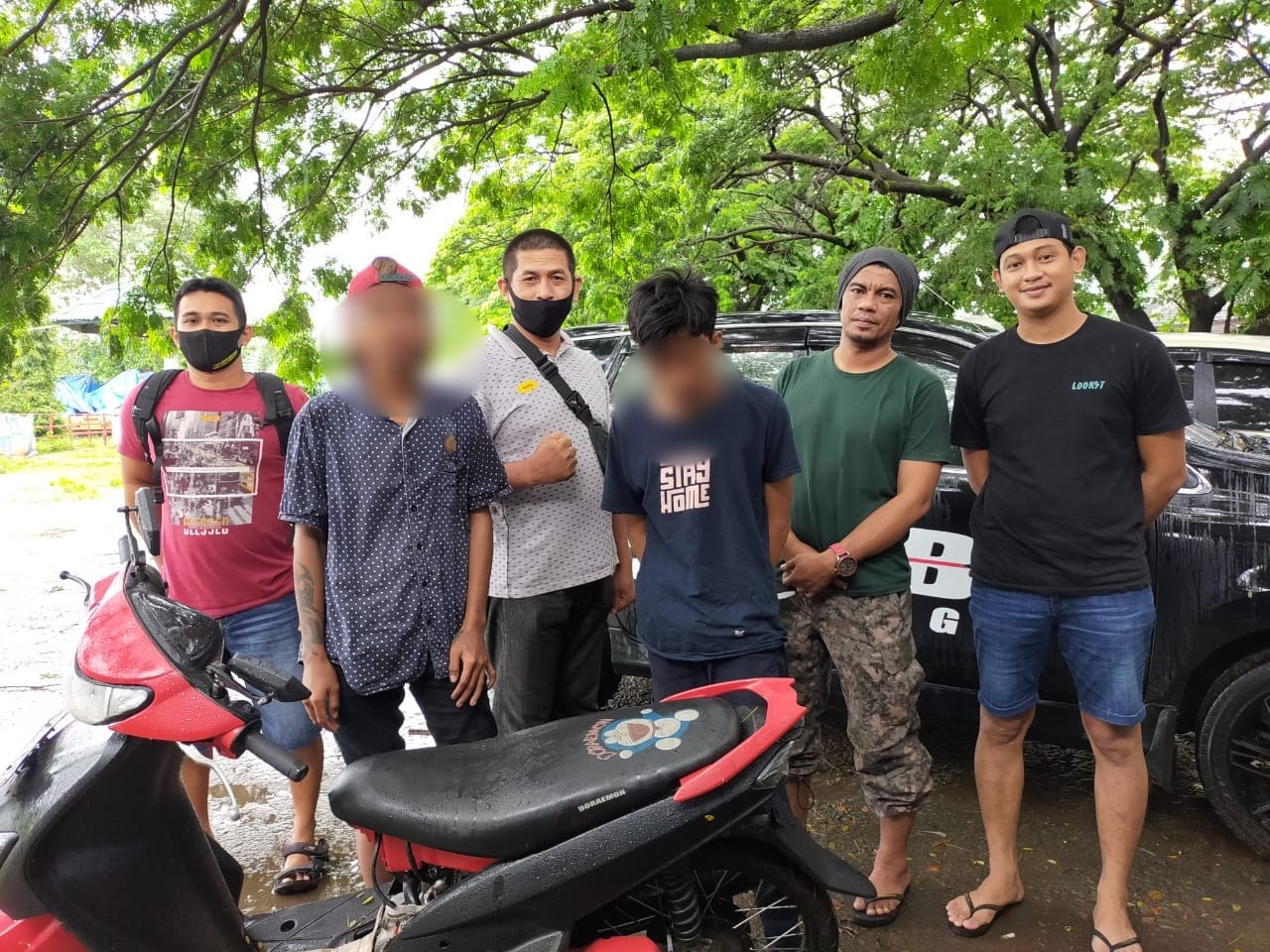 Dua Pria Curanmor Ditangkap Polisi