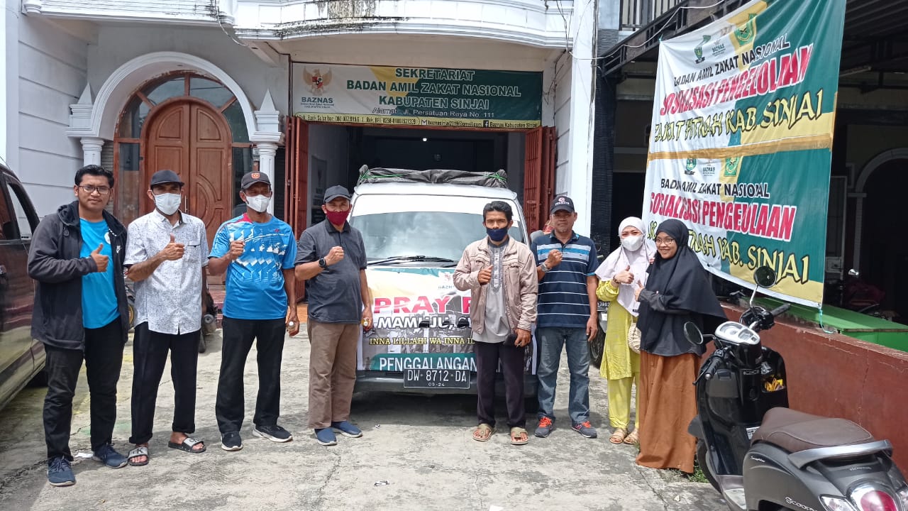 BAZNAS Sinjai Bawa Bantuan untuk Korban Gempa di Sulbar