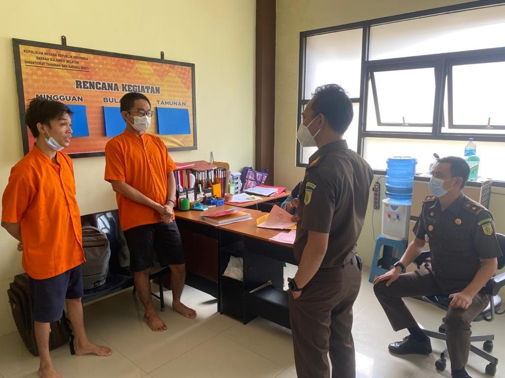 Dua Tersangka Sangkali  Miliki 13 Kg Sabu
