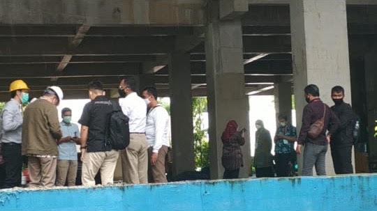 KPK Awasi Rekonstruksi  Puskesmas Batua