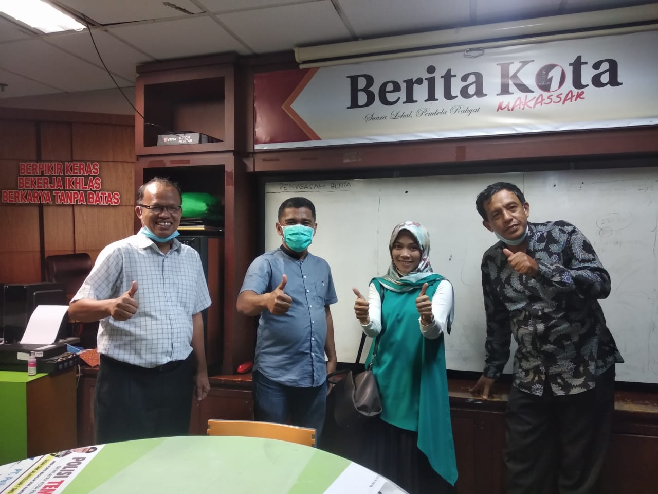 Prodi Ilmu Komunikasi Unismuh Intensifkan Kerja Sama dengan BKM