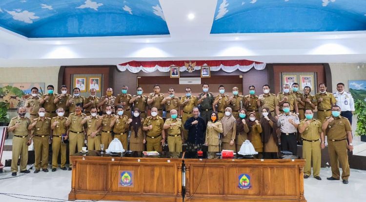 Kadis Pertanian dan Kepala BPBD Meminta Maaf
