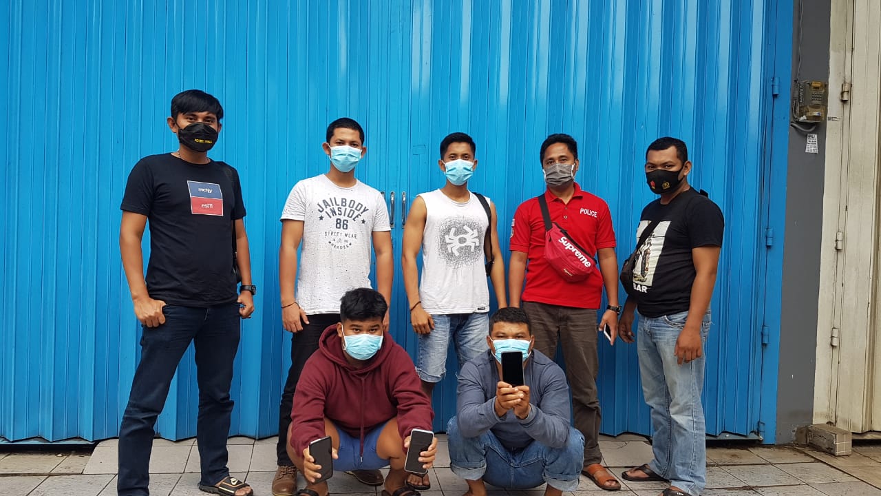 Anak dan Bapak Terlibat Copet di Pasar
