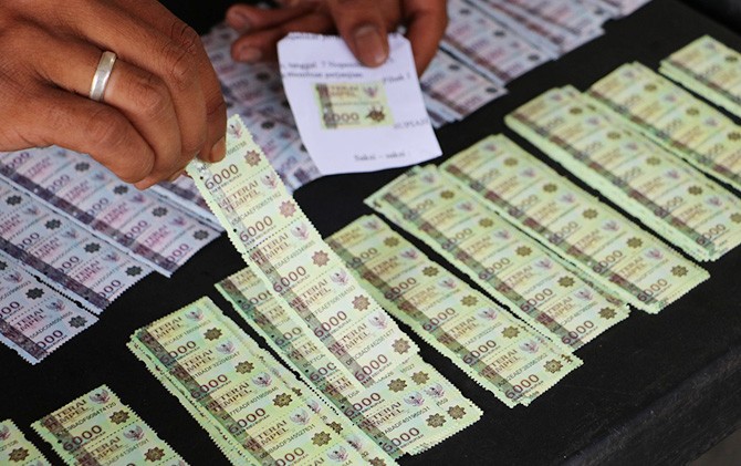 Materai Rp3.000 dan Rp6.000 Sudah tidak Dicetak
