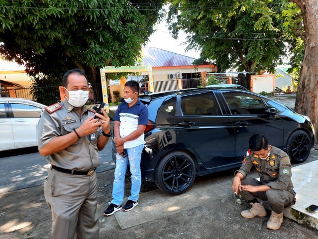 Kasatpol Instruksikan Jaga Jarak