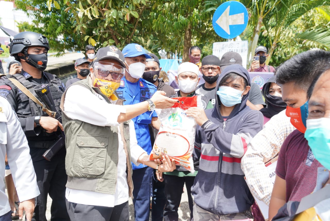 TP Salurkan Bantuan Terdampak Gempa