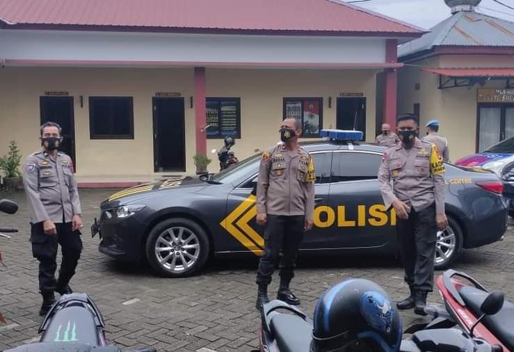 Kapolres Sidak Prokes di Polsek Somba Opu
