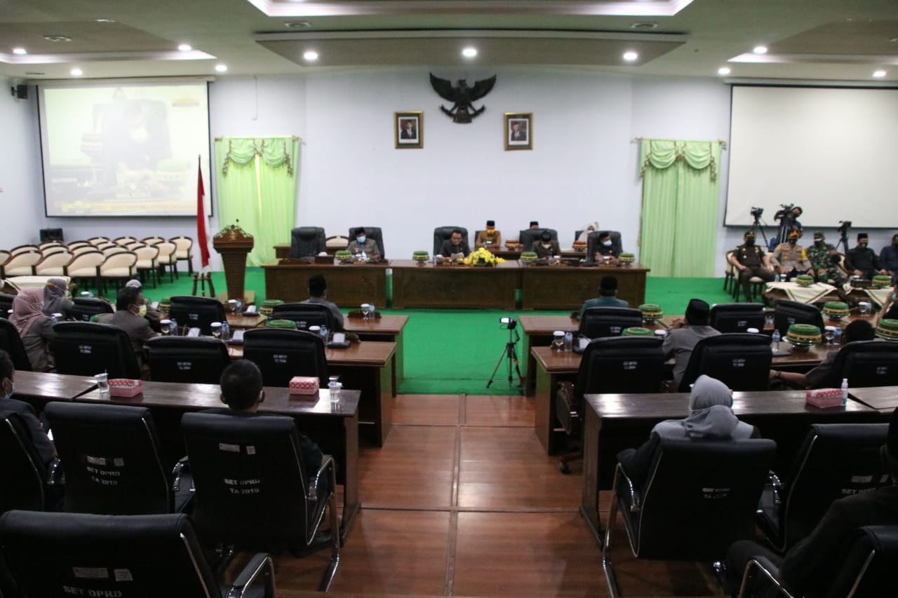 DPRD Gelar Paripurna Penetapan Bupati Terpilih