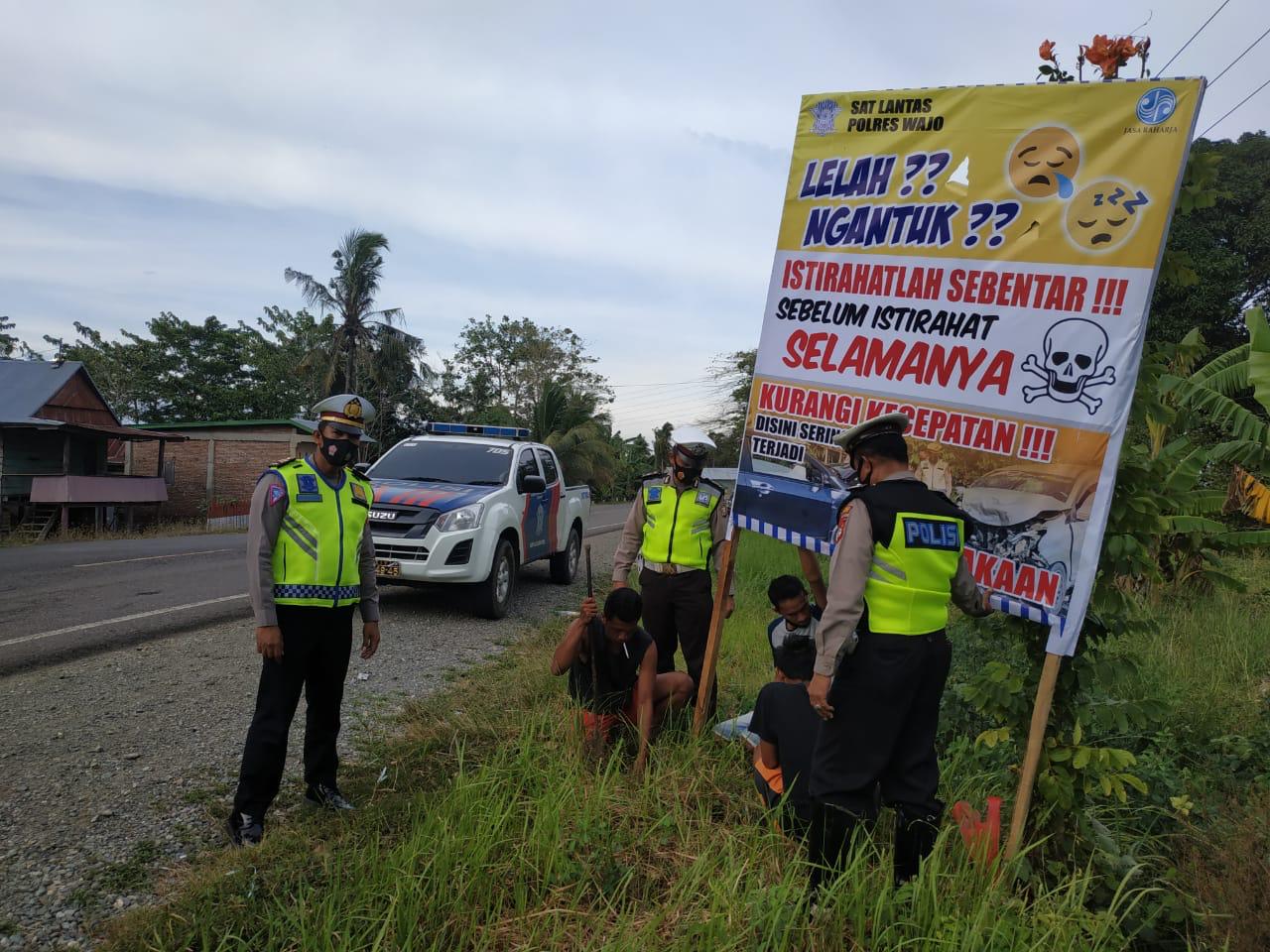 Sat Lantas Cegah Dini Kecelakaan