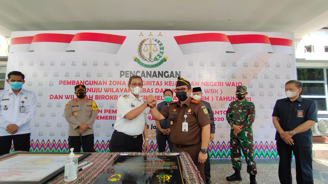 Kejari Canangkan Zona Integritas WBK/WBBM
