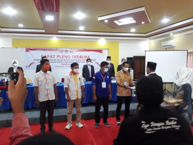 Andi Utta dan Edy Manaf, Sah sebagai Bupati