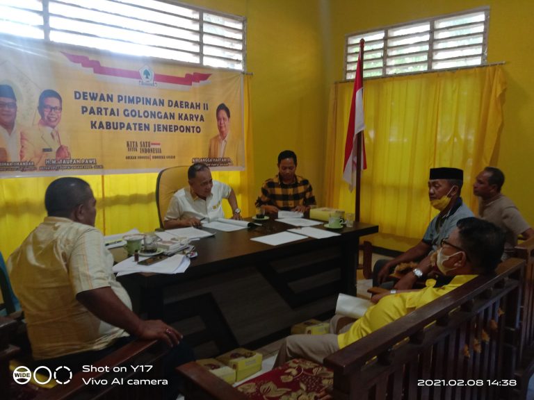 SC dan OC Siap Gelar Musda Golkar Jeneponto