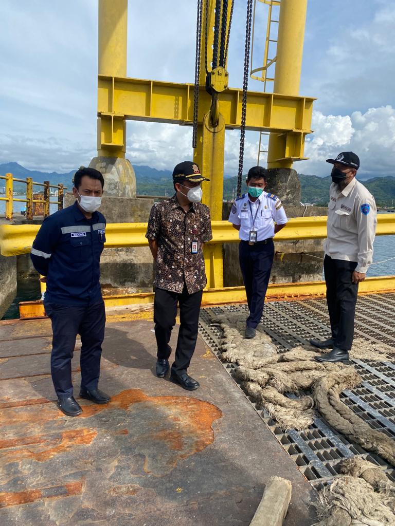 Ketua Umum Gapasdap Tinjau Langsung Kondisi Pelabuhan Ferry Simboro Mamuju. Apa Saja Harapannya