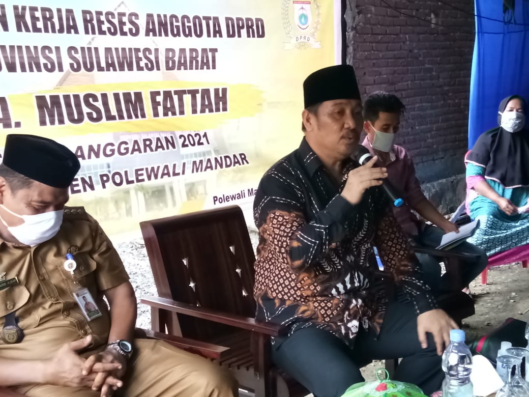 Muslim Fattah Akhiri Kunjungan Kerja ke Polman dengan Bersilaturahmi Masyarakat Kelurahan Amassangan