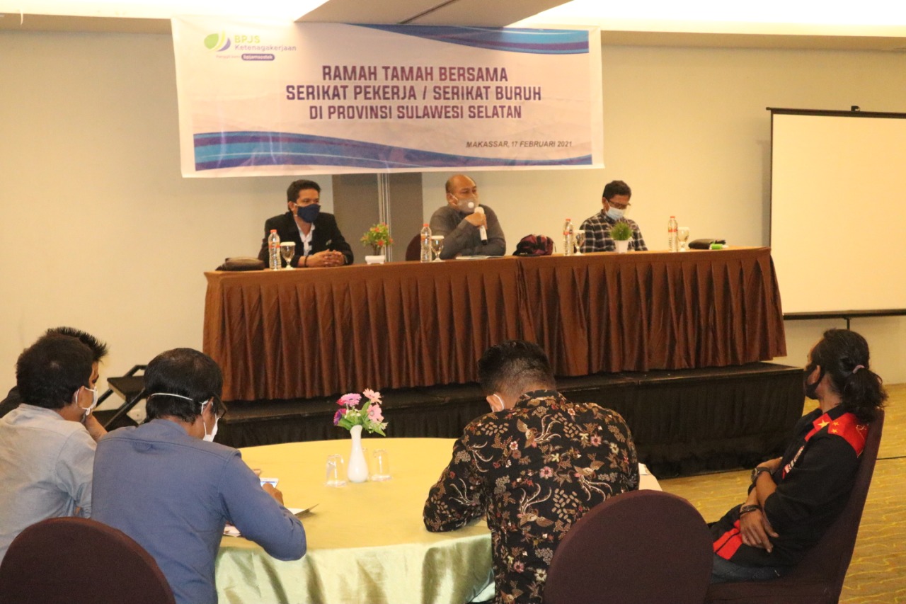 BPJAMSOSTEK Sulama Optimalkan Sinergitas Bersama Serikat Buruh/Serikat Pekerja