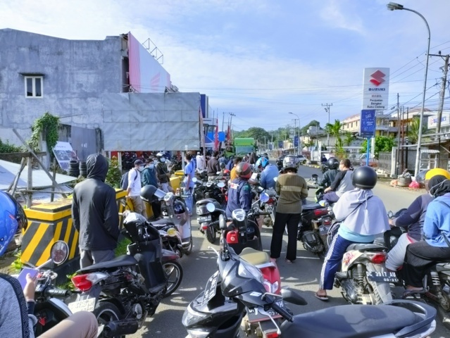 Servis Gratis Honda Disambut Antusias Warga Sulbar