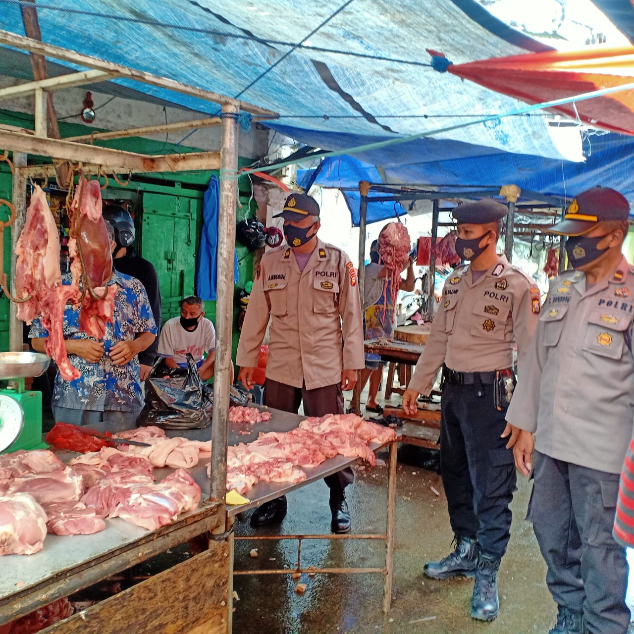 Polres Pelabuhan Makassar Lakukan Patroli Operasi Yustisi