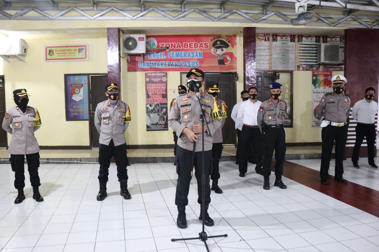 Kapolres AKBP Kadarislam Ajak Anggotanya Penyintas Covid-19 Donor Darah Plasma