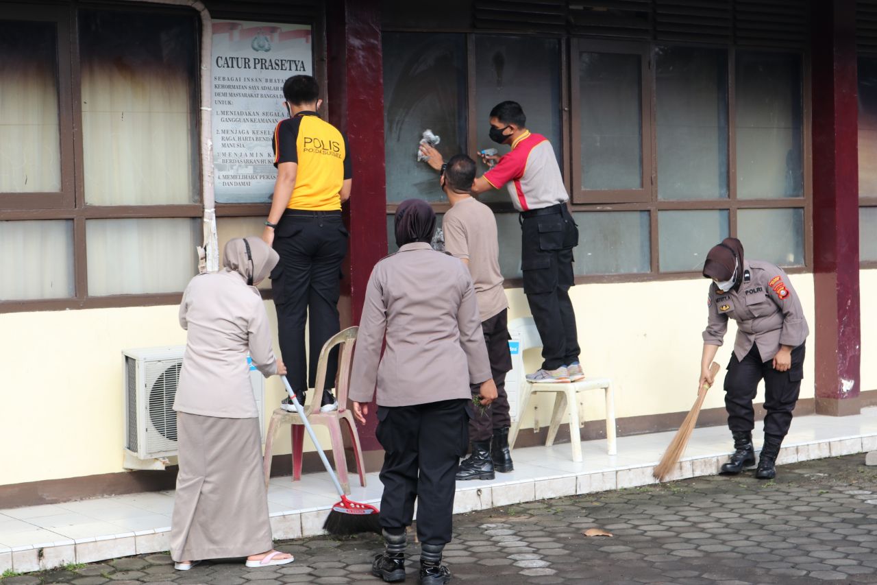 Bagian Sumda Polres Pelabuhan Makassar Lakukan Kurvei