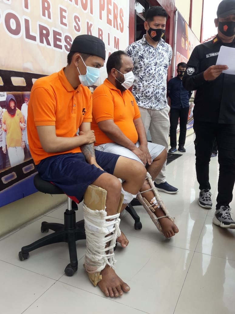 Dua Pelaku Curanmor Antar Kabupaten Dilumpuhkan