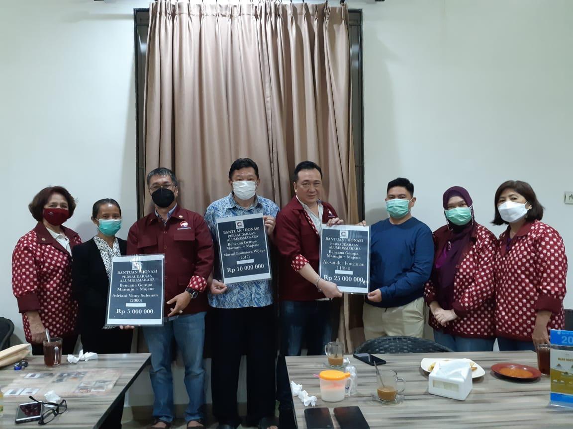 Persaudaraan Alumni Smakara  Peduli Korban Gempa Sulbar