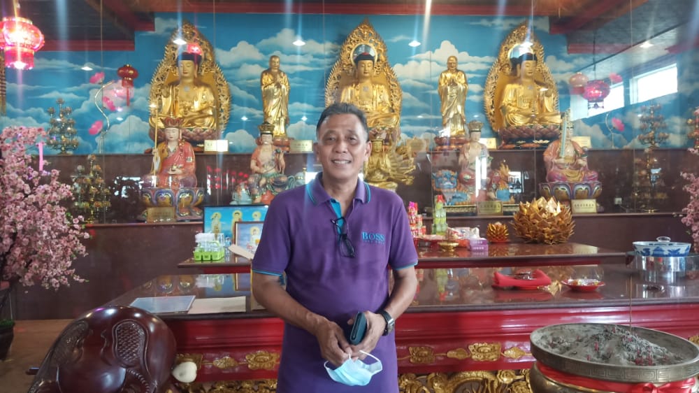 Klenteng Kurangi Kegiatan, Tetap  Bisa Nyalakan Lilin Ketenteraman