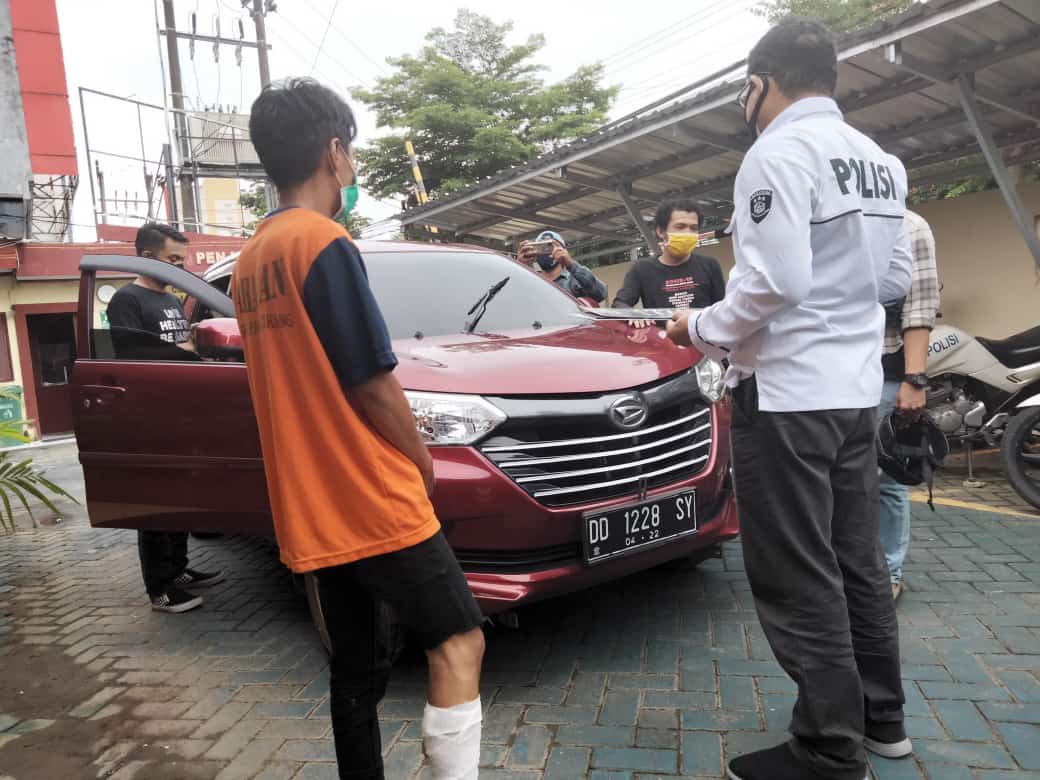 Dua Butir Peluru untuk Pencuri Mobil di Pettarani