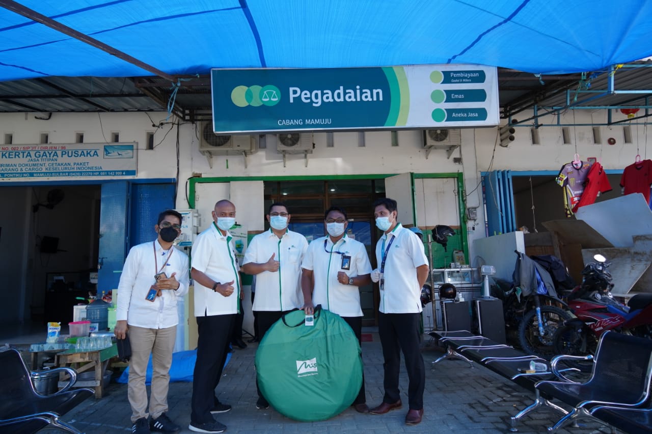 Enam Outlet Pegadaian di Mamuju Mulai Dibuka Berkala