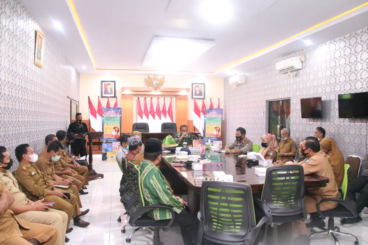 Satgas Covid-19 Laksanakan Rapat Evaluasi
