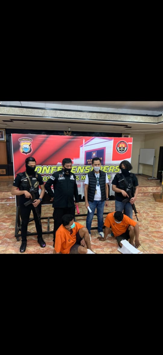 Dua Perampok Jalan Johar Dihadiahi Tiga Timah Panas